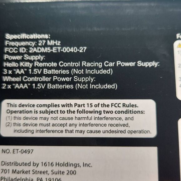Hello Kitty remote control Racing car - Picture 6 of 6